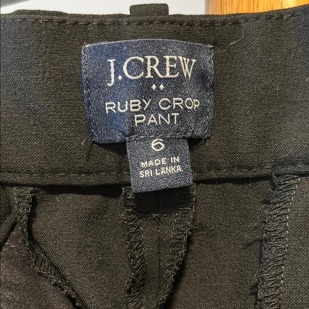 J. Crew Ruby Crop Pant Classic and Versatile size 6 - Picture 2 of 3